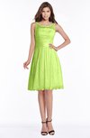 ColsBM Marilyn Lime Green Elegant A-line Scoop Sleeveless Lace Bridesmaid Dresses