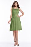 ColsBM Marilyn Moss Green Elegant A-line Scoop Sleeveless Lace Bridesmaid Dresses