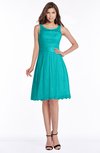 ColsBM Marilyn Viridian Green Elegant A-line Scoop Sleeveless Lace Bridesmaid Dresses