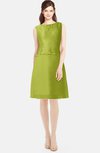 ColsBM Tori Green Oasis Modest A-line Sleeveless Chiffon Mini Bridesmaid Dresses