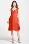 ColsBM Kali Persimmon Hippie A-line Sweetheart Sleeveless Zip up Lace Bridesmaid Dresses