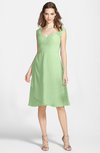 ColsBM Kali Sage Green Hippie A-line Sweetheart Sleeveless Zip up Lace Bridesmaid Dresses
