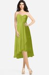 ColsBM Kasey Green Oasis Classic Sweetheart Sleeveless Zip up Hi-Lo Plus Size Bridesmaid Dresses