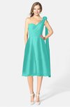ColsBM Mattie Blue Turquoise Classic A-line Sweetheart Sleeveless Knee Length Ruching Bridesmaid Dresses