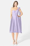ColsBM Mattie Pastel Lilac Classic A-line Sweetheart Sleeveless Knee Length Ruching Bridesmaid Dresses