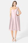 ColsBM Mattie Petal Pink Classic A-line Sweetheart Sleeveless Knee Length Ruching Bridesmaid Dresses