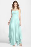 ColsBM Briana Blue Glass Gorgeous Princess Sweetheart Sleeveless Asymmetric Bridesmaid Dresses