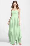 ColsBM Briana Light Green Gorgeous Princess Sweetheart Sleeveless Asymmetric Bridesmaid Dresses