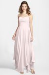 ColsBM Briana Light Pink Gorgeous Princess Sweetheart Sleeveless Asymmetric Bridesmaid Dresses