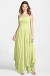 ColsBM Briana Lime Green Gorgeous Princess Sweetheart Sleeveless Asymmetric Bridesmaid Dresses