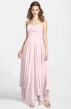 ColsBM Briana Petal Pink Gorgeous Princess Sweetheart Sleeveless Asymmetric Bridesmaid Dresses