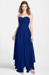 ColsBM Briana Sodalite Blue Gorgeous Princess Sweetheart Sleeveless Asymmetric Bridesmaid Dresses