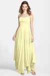 ColsBM Briana Wax Yellow Gorgeous Princess Sweetheart Sleeveless Asymmetric Bridesmaid Dresses