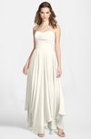 ColsBM Briana Whisper White Gorgeous Princess Sweetheart Sleeveless Asymmetric Bridesmaid Dresses