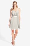 ColsBM Rosemary Off White Gorgeous Fit-n-Flare Sleeveless Chiffon Sweep Train Bridesmaid Dresses