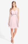 ColsBM Rosemary Petal Pink Gorgeous Fit-n-Flare Sleeveless Chiffon Sweep Train Bridesmaid Dresses