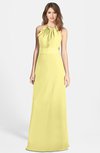 ColsBM Leah Daffodil Luxury A-line Sleeveless Zip up Chiffon Floor Length Bridesmaid Dresses