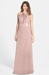 ColsBM Leah Dusty Rose Luxury A-line Sleeveless Zip up Chiffon Floor Length Bridesmaid Dresses