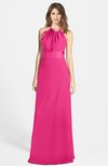 ColsBM Leah Fandango Pink Luxury A-line Sleeveless Zip up Chiffon Floor Length Bridesmaid Dresses