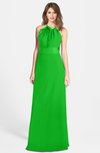 ColsBM Leah Jasmine Green Luxury A-line Sleeveless Zip up Chiffon Floor Length Bridesmaid Dresses