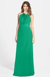ColsBM Leah Sea Green Luxury A-line Sleeveless Zip up Chiffon Floor Length Bridesmaid Dresses