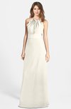 ColsBM Leah Whisper White Luxury A-line Sleeveless Zip up Chiffon Floor Length Bridesmaid Dresses