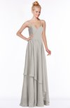 ColsBM Allison Hushed Violet Gorgeous Sleeveless Zip up Floor Length Ruching Bridesmaid Dresses
