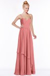 ColsBM Allison Lantana Gorgeous Sleeveless Zip up Floor Length Ruching Bridesmaid Dresses