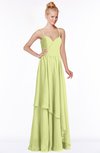 ColsBM Allison Lime Sherbet Gorgeous Sleeveless Zip up Floor Length Ruching Bridesmaid Dresses