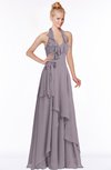 ColsBM Jade Sea Fog Glamorous Fit-n-Flare Halter Sleeveless Floor Length Bridesmaid Dresses