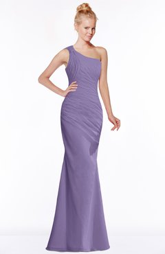 ColsBM Michelle Chalk Violet Simple A-line Sleeveless Chiffon Floor Length Bridesmaid Dresses