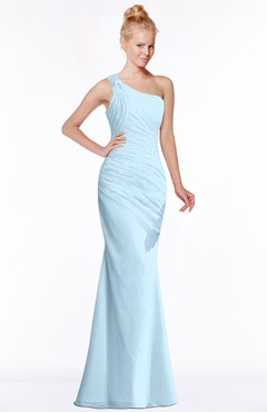 ColsBM Michelle Ice Blue Simple A-line Sleeveless Chiffon Floor Length Bridesmaid Dresses