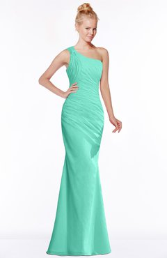 ColsBM Michelle Seafoam Green Simple A-line Sleeveless Chiffon Floor Length Bridesmaid Dresses