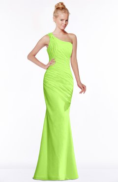 ColsBM Michelle Sharp Green Simple A-line Sleeveless Chiffon Floor Length Bridesmaid Dresses