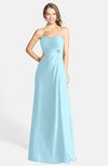 ColsBM Adley Aqua Glamorous A-line Sweetheart Chiffon Floor Length Ruching Bridesmaid Dresses
