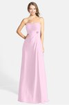 ColsBM Adley Baby Pink Glamorous A-line Sweetheart Chiffon Floor Length Ruching Bridesmaid Dresses