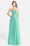ColsBM Adley Mint Green Glamorous A-line Sweetheart Chiffon Floor Length Ruching Bridesmaid Dresses