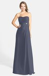 ColsBM Adley Nightshadow Blue Glamorous A-line Sweetheart Chiffon Floor Length Ruching Bridesmaid Dresses