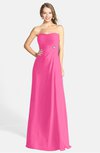 ColsBM Adley Rose Pink Glamorous A-line Sweetheart Chiffon Floor Length Ruching Bridesmaid Dresses