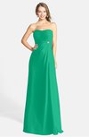 ColsBM Adley Sea Green Glamorous A-line Sweetheart Chiffon Floor Length Ruching Bridesmaid Dresses