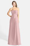 ColsBM Adley Silver Pink Glamorous A-line Sweetheart Chiffon Floor Length Ruching Bridesmaid Dresses