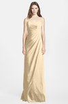 ColsBM Celine Apricot Gelato Gorgeous Trumpet Sleeveless Zip up Chiffon Bridesmaid Dresses