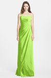 ColsBM Celine Bright Green Gorgeous Trumpet Sleeveless Zip up Chiffon Bridesmaid Dresses