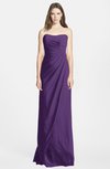 ColsBM Celine Dark Purple Gorgeous Trumpet Sleeveless Zip up Chiffon Bridesmaid Dresses