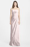 ColsBM Celine Light Pink Gorgeous Trumpet Sleeveless Zip up Chiffon Bridesmaid Dresses