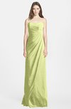 ColsBM Celine Lime Sherbet Gorgeous Trumpet Sleeveless Zip up Chiffon Bridesmaid Dresses