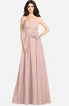 ColsBM Audrina Dusty Rose Gorgeous A-line Sweetheart Sleeveless Zip up Flower Plus Size Bridesmaid Dresses