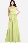 ColsBM Audrina Lime Sherbet Gorgeous A-line Sweetheart Sleeveless Zip up Flower Plus Size Bridesmaid Dresses