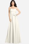 ColsBM Audrina Whisper White Gorgeous A-line Sweetheart Sleeveless Zip up Flower Plus Size Bridesmaid Dresses
