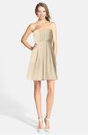 ColsBM Holland Champagne Casual Sweetheart Sleeveless Zip up Knee Length Bridesmaid Dresses